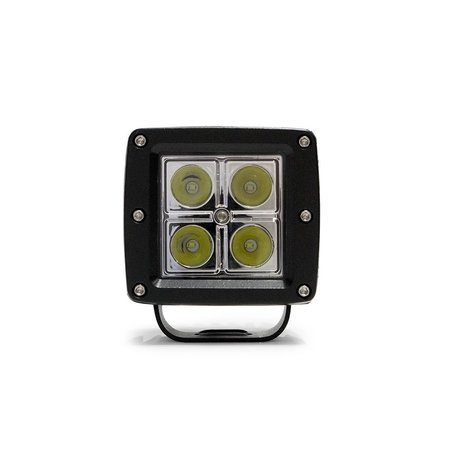 DV8 OFFROAD 3 INCH CUBE LED LIGHT 20W SPOT 5W LED CHROME (1 EACH) B3CE16W4W